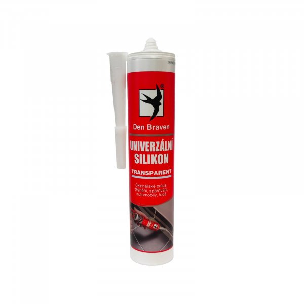 Universal silicone transparent 280ml Den Braven (30121RL)