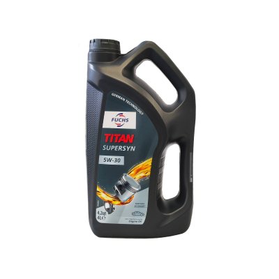 engine oil Titan SUPERSYN 5W-30, 4L FUCHS Titan SUPERSYN 5W-30, 4L FUCHS engine oil