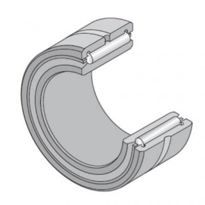 NK90/25R+1R80X90X25 NTN needle roller bearing
