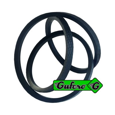 Klínový řemen 10x380 Li (400 Lw) – profil Z – Gufero Klínový řemen 10x380 Li (400 Lw) – profil Z – Gufero