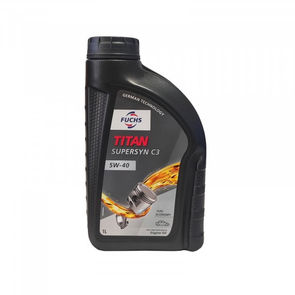 Titan SUPERSYN C3 5W-40, 1L FUCHS motorový olej