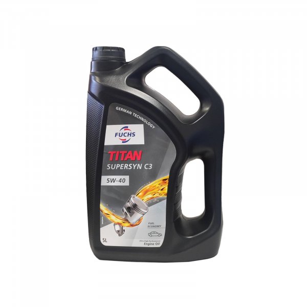 Titan SUPERSYN C3 5W-40, 5L FUCHS motorový olej