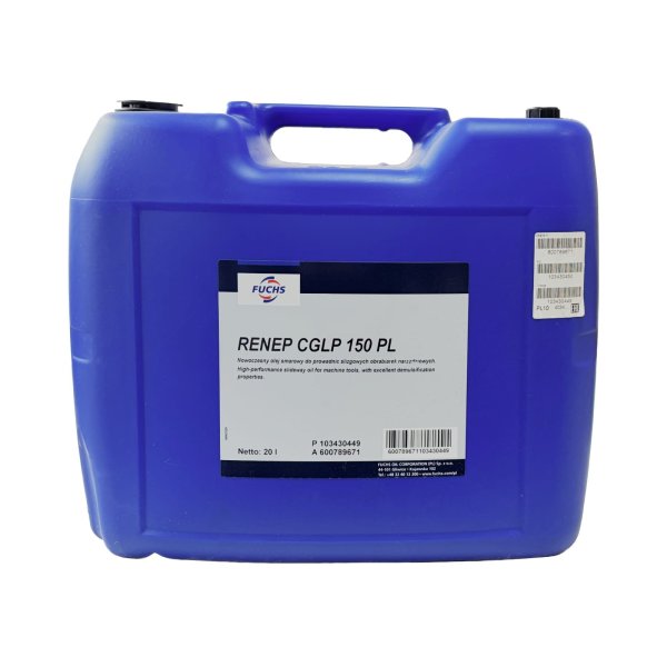 Renep CGLP 150 PL, 20L FUCHS olej pro kluzná vedení