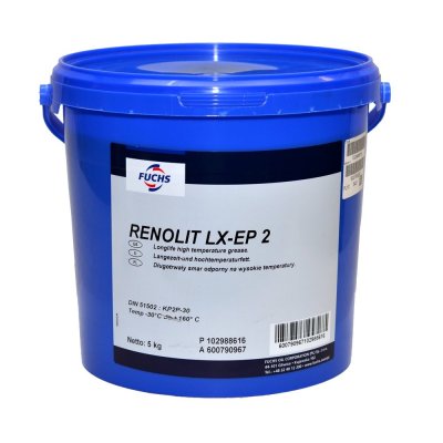 RENOLIT LX-EP 2, 5Kg  FUCHS plastické mazivo