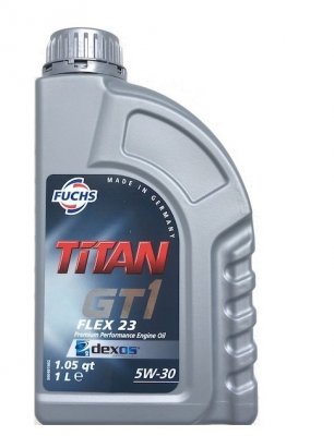 TITAN GT1 FLEX 23 5W-30, 1L  FUCHS engine oil