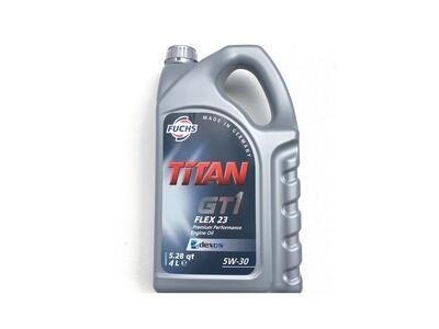TITAN GT1 FLEX 23 5W-30, 4L  FUCHS engine oil