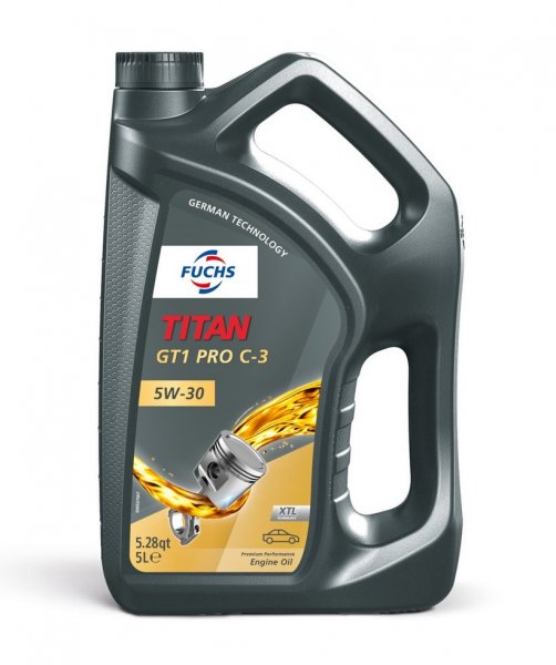 TITAN GT1 PRO C-3 5W-30, 5L  FUCHS motorový olej