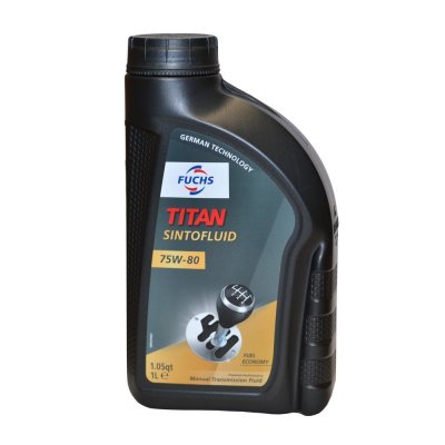 TITAN SINTOFLUID 75W-80, 1L  FUCHS převodový olej