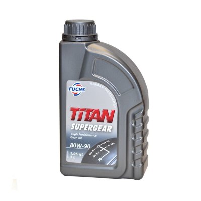 TITAN SUPERGEAR 80W-90, 1L  FUCHS gear oil