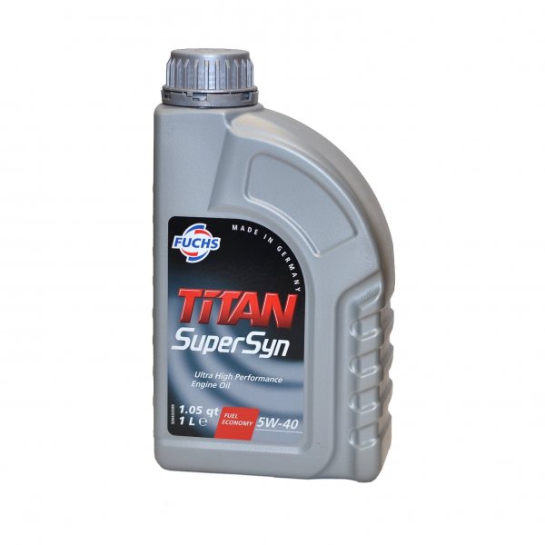 TITAN SUPERSYN 5W-40, 1L  FUCHS engine oil