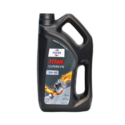 TITAN SUPERSYN 5W-40, 4L  FUCHS engine oil