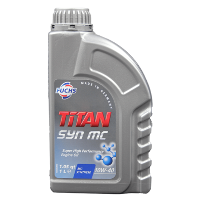 TITAN SYN MC 10W-40, 1L  FUCHS engine oil