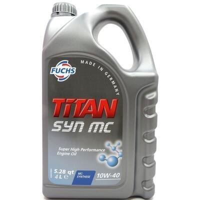 TITAN SYN MC 10W-40, 4L  FUCHS engine oil