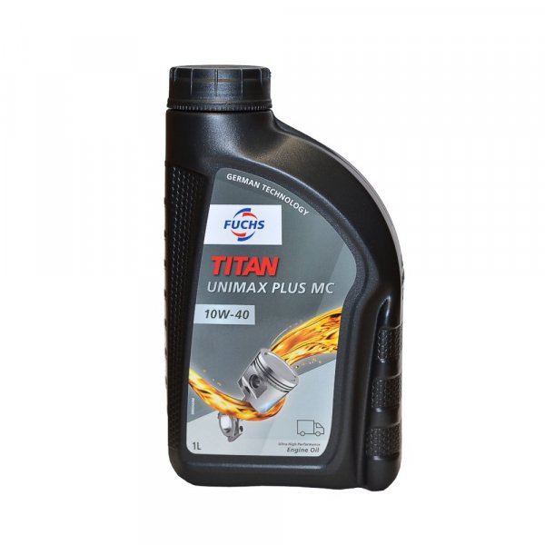 TITAN UNIMAX PLUS MC 10W-40, 1L  FUCHS motorový olej